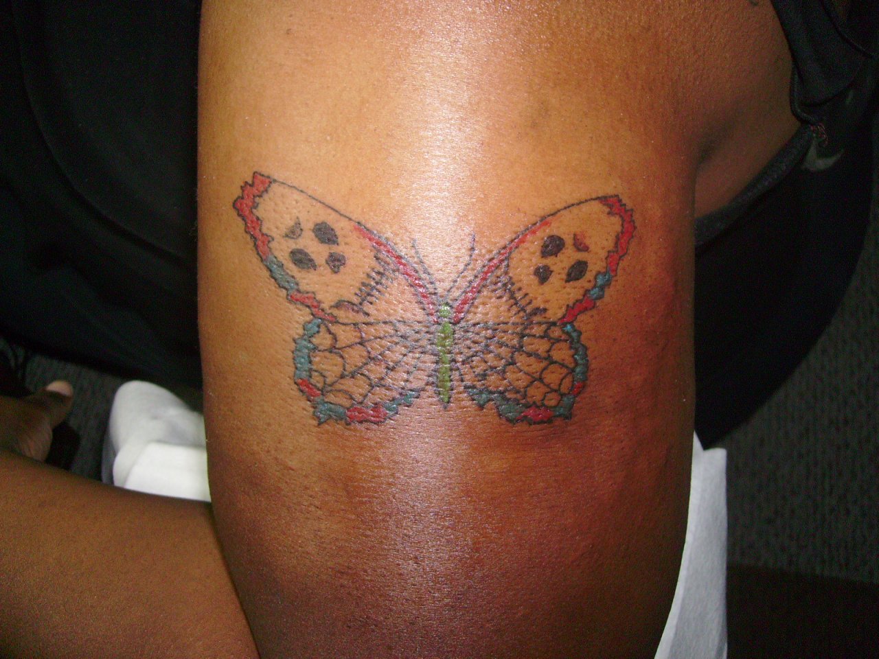 Butterfly Skull Piece